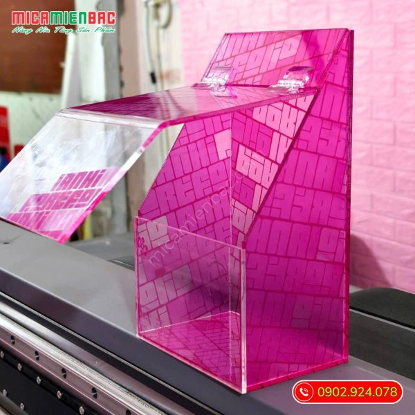 Hộp mica đựng quà tặng