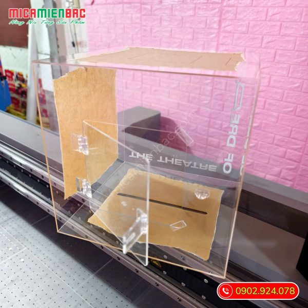 Hòm phiếu mica Hà Nội