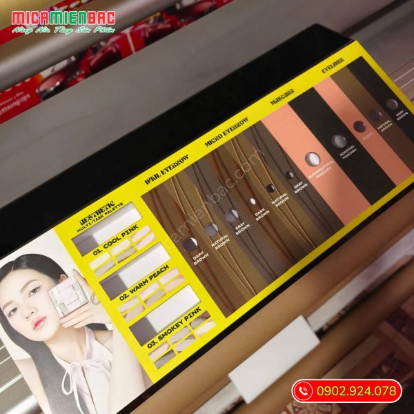 Kệ trưng bày mỹ phẩm