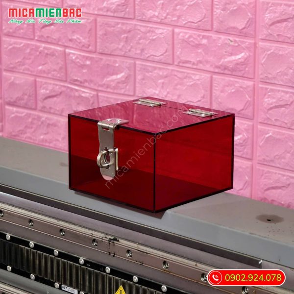 hộp mica xuyên sáng giá rẻ