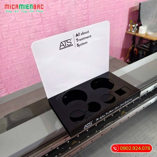 kệ mỹ phẩm mica