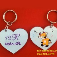 móc khóa mica