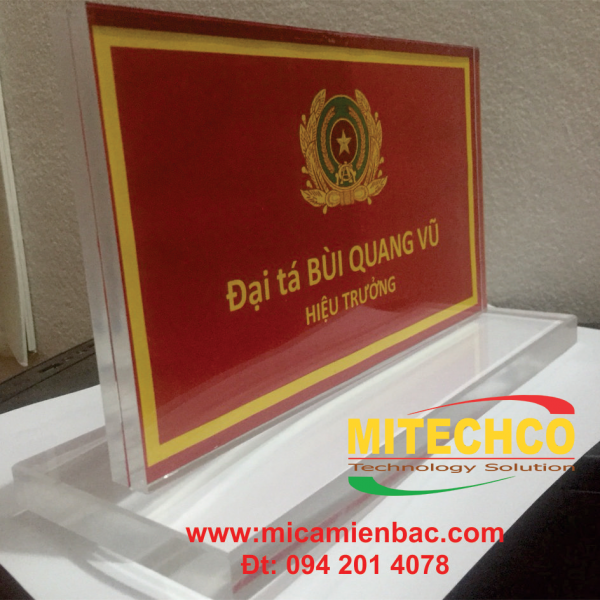 Mẫu biển chức danh c