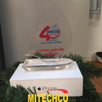 Kỷ niệm chương mica đẹp sáng trong