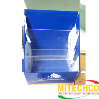 Khay menu mica để bàn đựng tài liệu