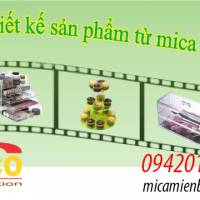 Mitechco sản xuất kệ mica đựng tờ rơi