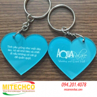 Móc khóa mica làm theo yêu cầu