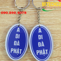 Làm móc khóa mica giá rẻ Hà Nội