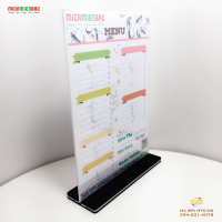 Menu mica a4 kích thước