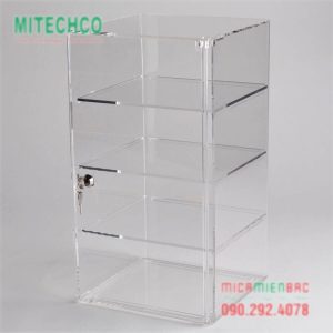 tủ nhựa mica mini trưng bày