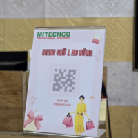 Kệ menu chữ L A6, đẹp rẻ