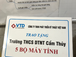 Biển Trao Tặng