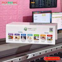 Kệ mica chữ U trưng bày