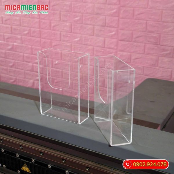 Kệ mica treo tường A6