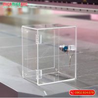 hộp mica gắn tường