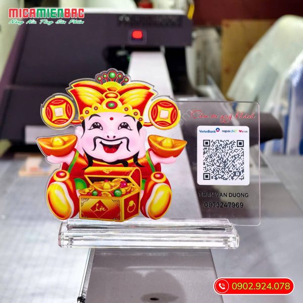 menu mica thần tài